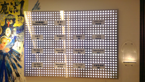 Lovely welcome sign at Taipei Main Station... I can read 3 of the greetings- so international.