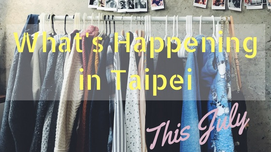 July Events Taipei Calendar